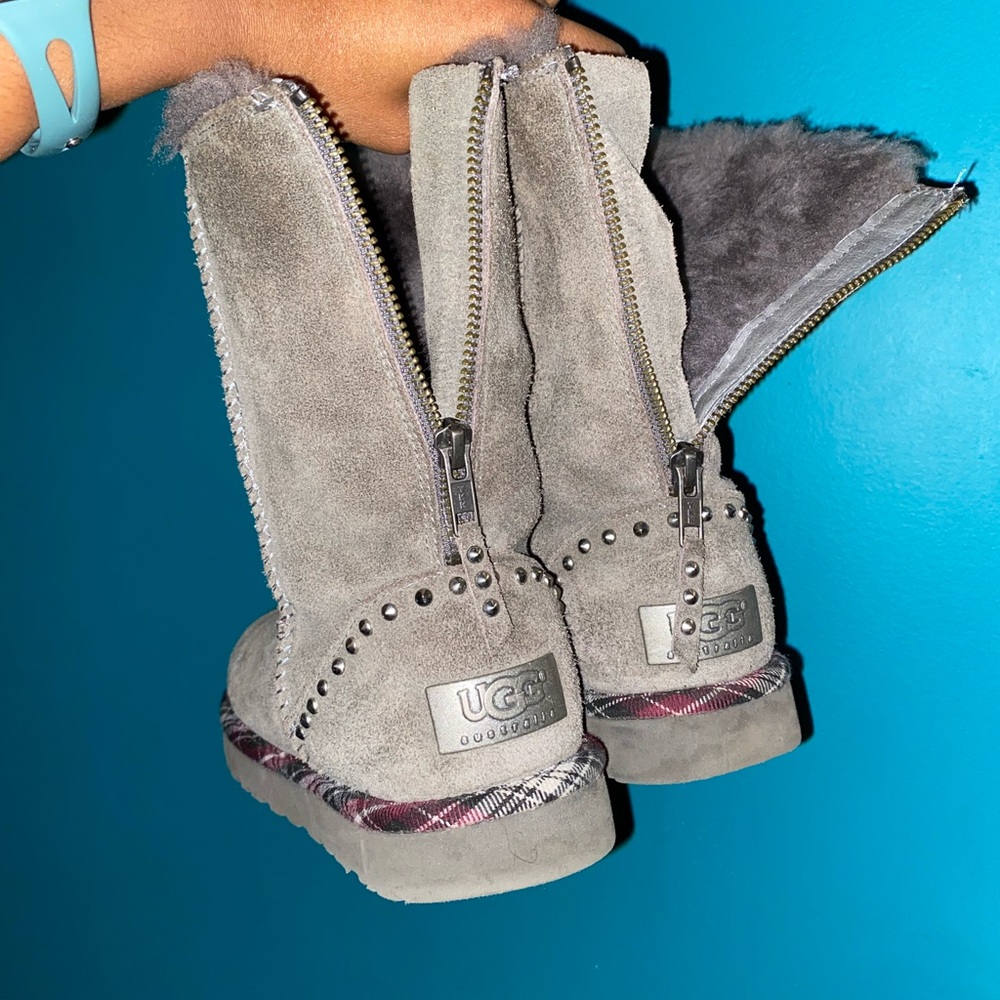 Classic Grunge Gray Ugg Boot